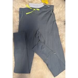 Smalls Merino 24 Hour Trouser Kids Base Layer Jogger Pant  – Grey – 11-12y